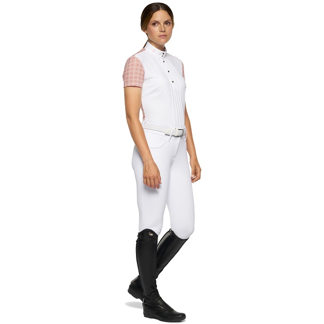 POLO DA CONCORSO CAVALLERIA TOSCANA JERSEY Donna, Manica Corta 